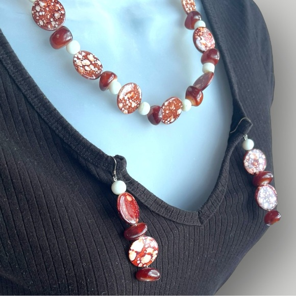 Handmade Necklace & Earrings Jewelry beads - Picture 2 of 10